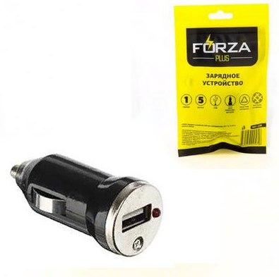 разветвитель прикуривателя forza (1usb) (931-228)