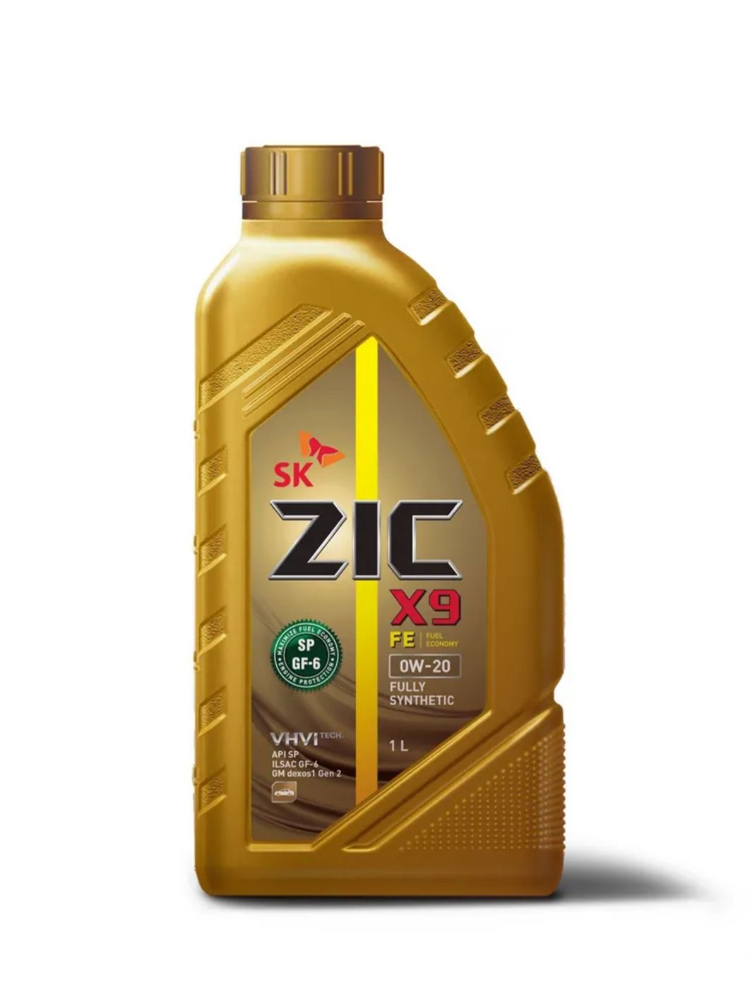 ZIC X9 FE 0W20 1L синтетическое моторное масло