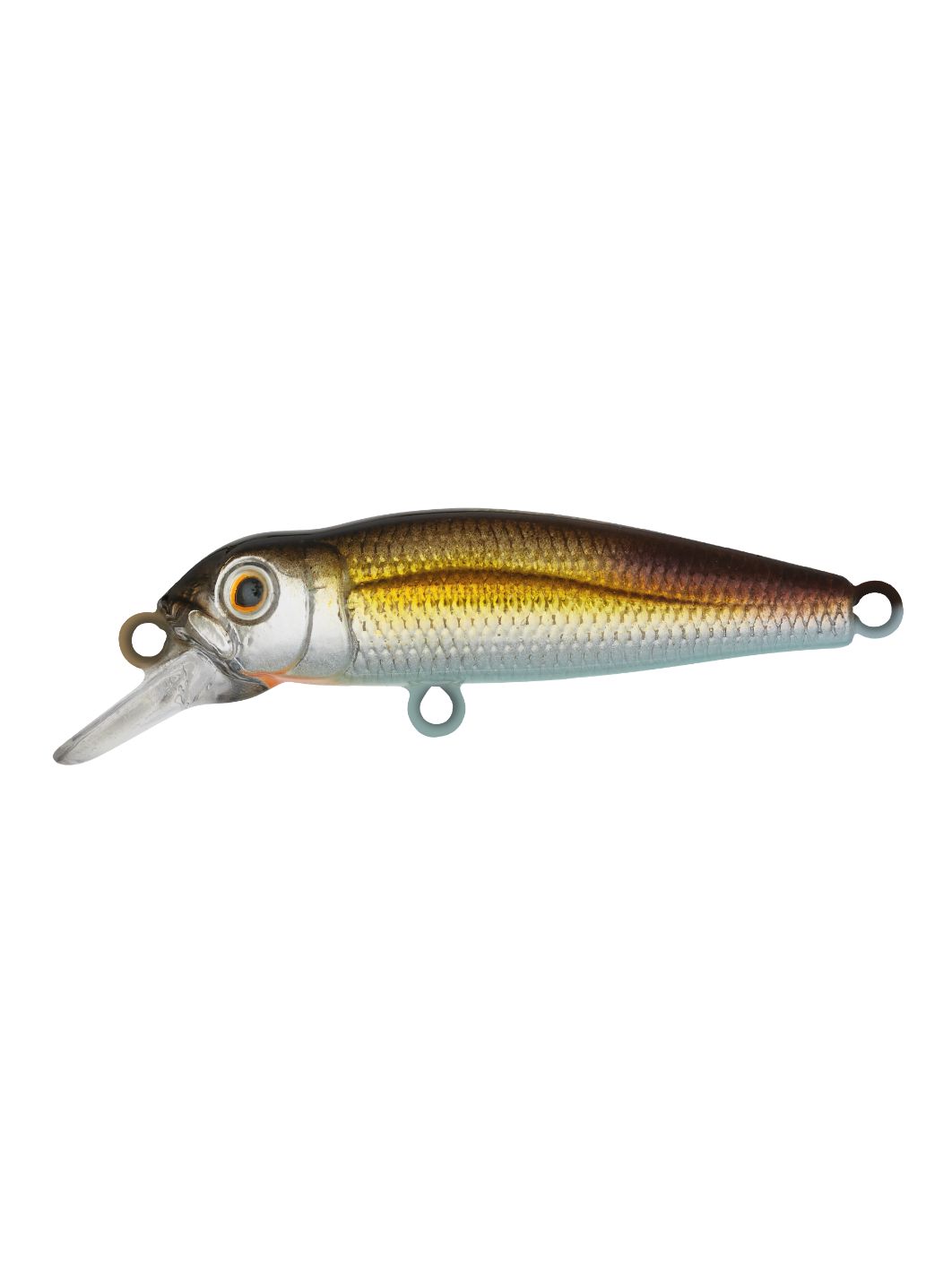 Воблер Минноу Strike Pro Midge 40,  40 мм,  2 гр,  Загл. 0, 5м.,  Нейтральный,  цвет: A218-GSAL-EP Transparent Pearlescent Fry,  (EG-074SP#A218-GSAL-EP)