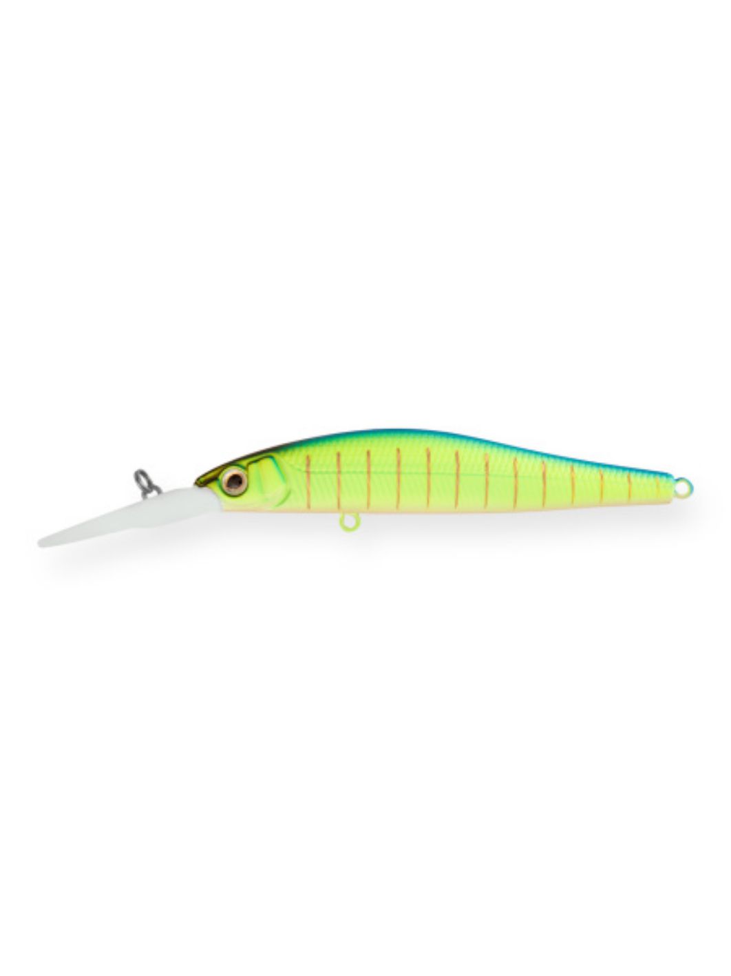 Воблер Минноу Strike Pro Jumper DR 110SP,  110 мм,  18 гр,  Загл. 1, 5м.-4, 0м.,  Нейтральный,  цвет: 597S Blue Mat Tiger,  (EG-192CL-SP#597S)