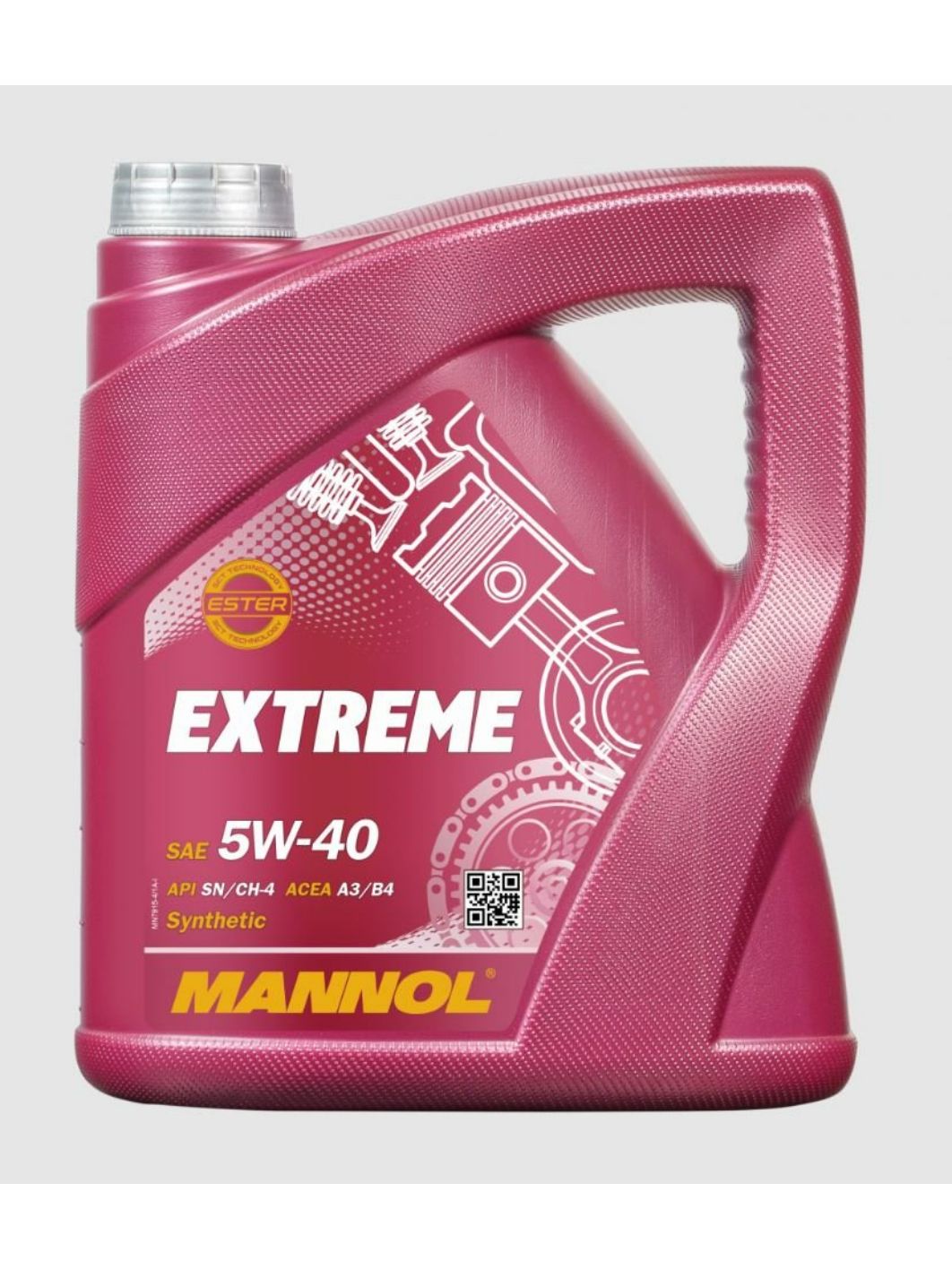 MANNOL Extreme 5W40 7915 4л синтетическое моторное масло