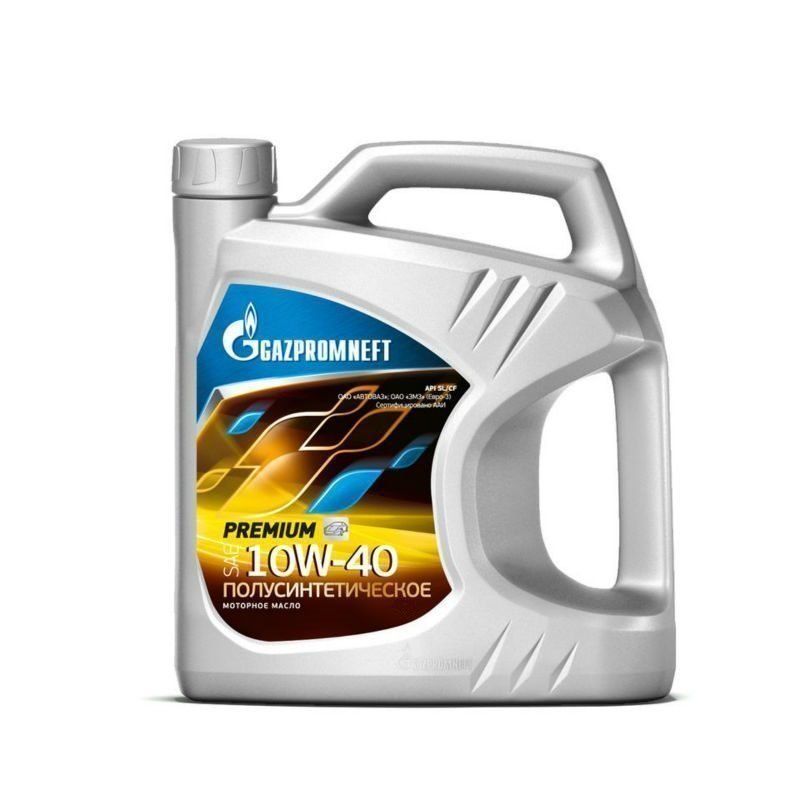 ГАЗПРОМНЕФТЬ 10w40 Премиум SL/CF 5л синтетическое моторное масло