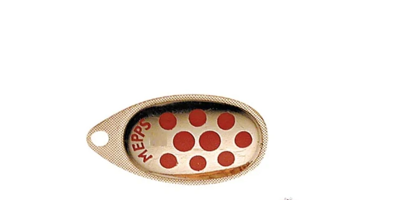 Блесна вращающаяся Mepps "Aglia PTS 2 Copper/Red dots