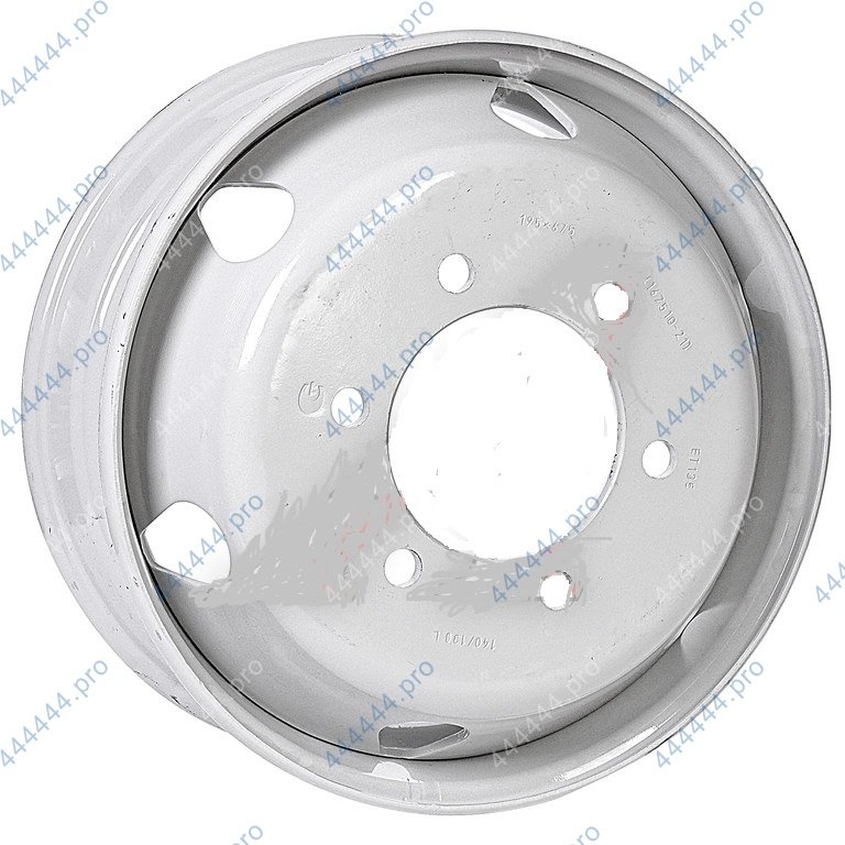 Диск колесный ГАЗон-NEXT, ПАЗ-3204, HYUNDAI Р19.5 6.75 ЕТ135 DIA164 (6 шпилек) (ГАЗ) 167.510.3101012-21ПП