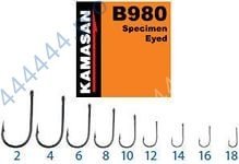 Крючки KAMASAN В180-6 Lov Water Salmon Single