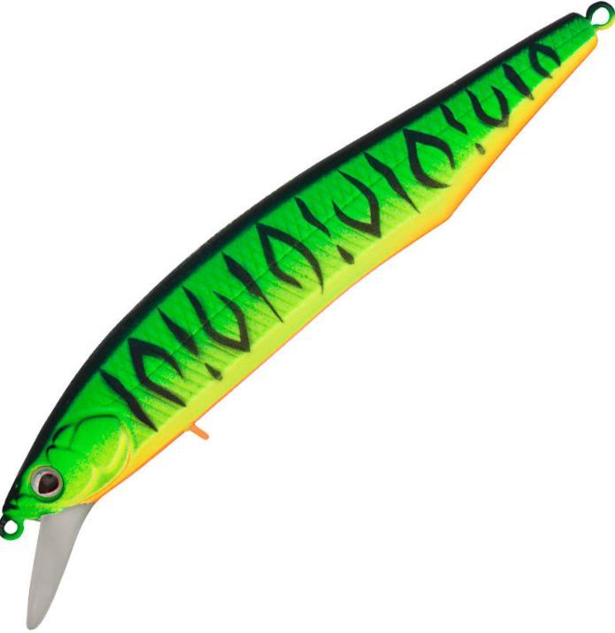 Воблер Минноу Strike Pro Intriger 105SP,  105 мм,  15, 7 гр,  Загл. 0, 5м.-1, 5м.,  Нейтральный,  цвет: GC01S Mat Tiger,  (EG-194A-SP#GC01FS)