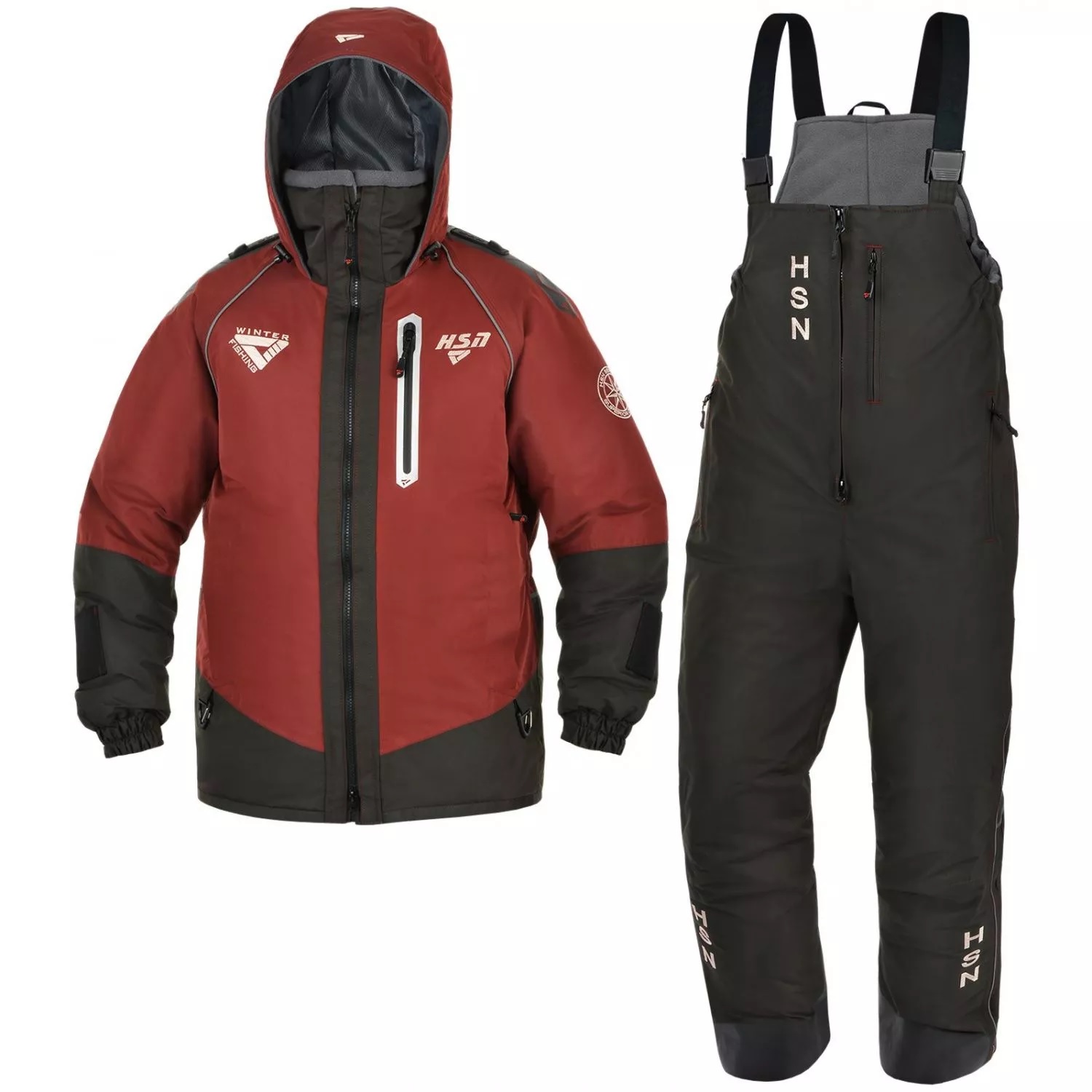 Костюм-поплавок мужской зимний "Rescuer II comfort",  hardguard,  махагон (62-64/188) м