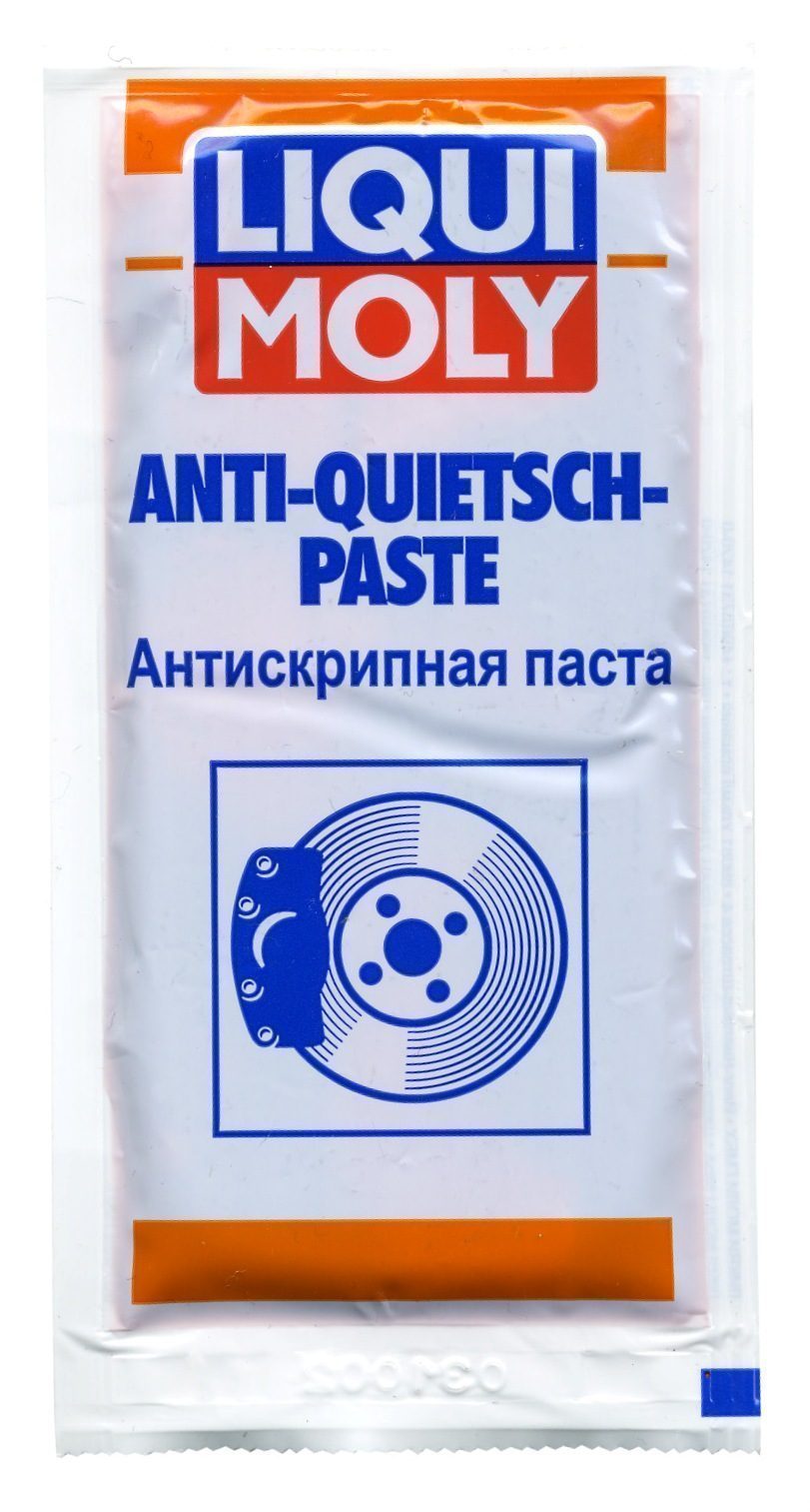 Паста антискрипная для направляющих суппорта 10гр LIQUI MOLY  Anti-Quietsch-Paste 7656