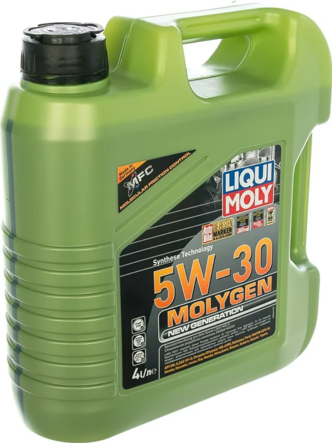 LIQUI MOLY "Molygen New Generation" 5W30 4L синтетическое моторное масло 9042
