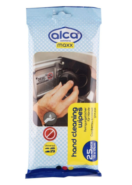 Салфетки влажные ALCA для рук (810220) (25шт.)
