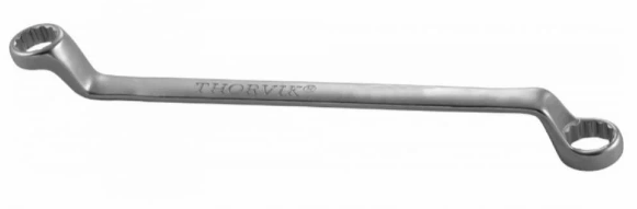 Ключ накидной 10*11мм изогнутый Thorvik W21011