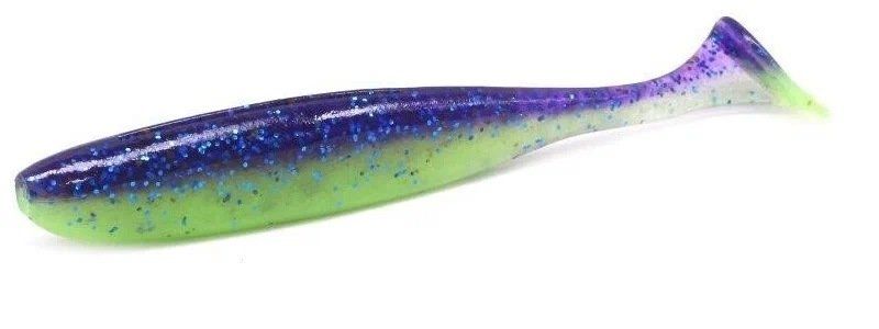 Приманка съедобная Keitech Easy Shiner 5" PAL #06 Violet Lime Belly