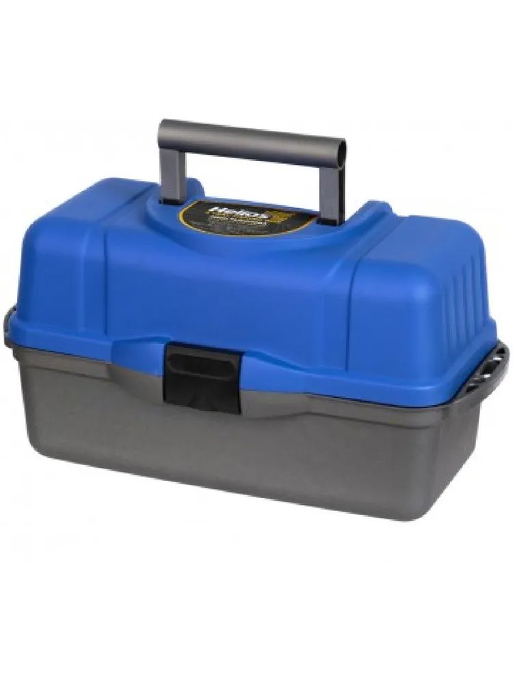 Ящик рыболова трехполочный синий Helios