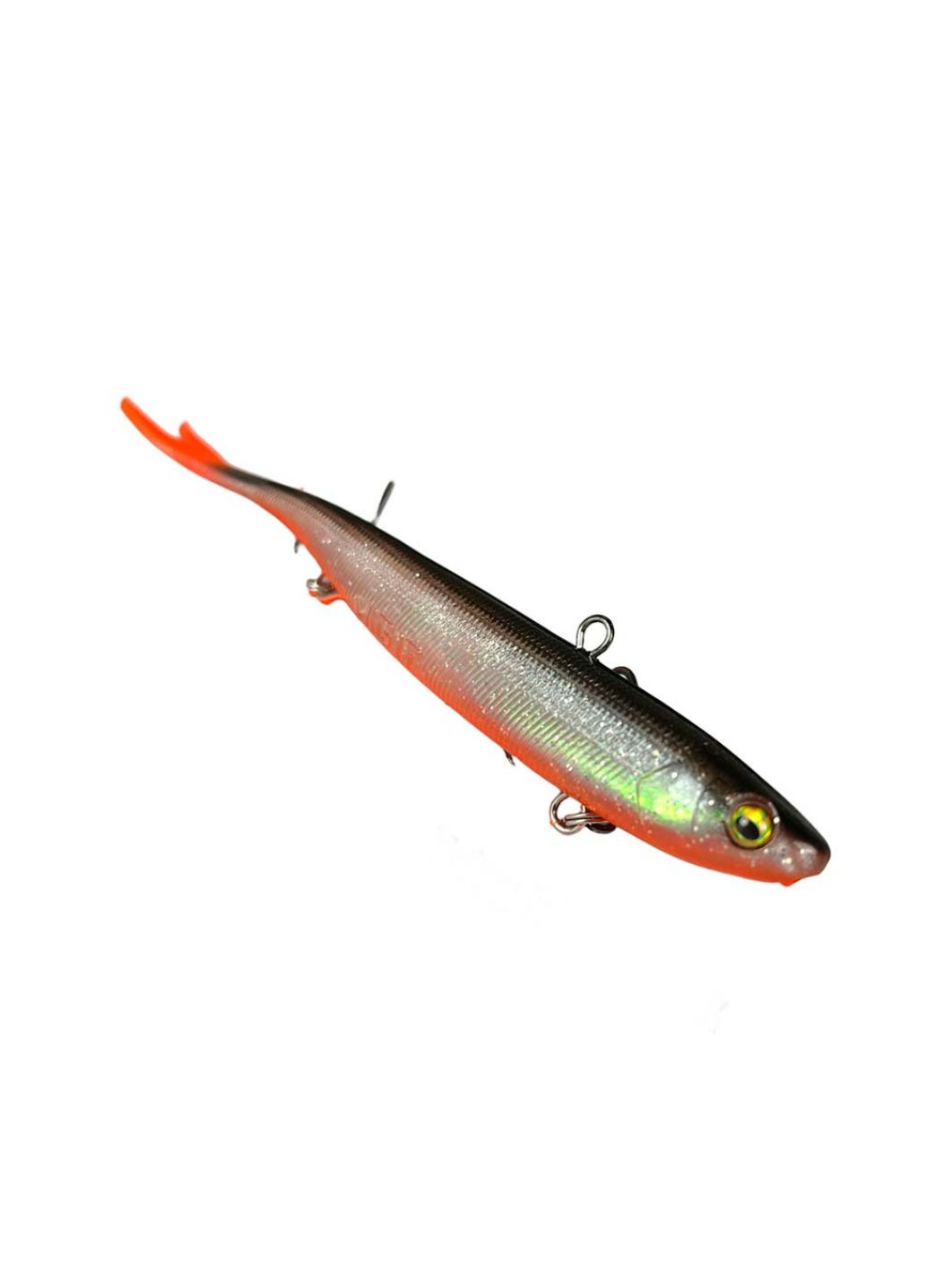 Баланслаг Jig It Whale Tail 110mm 17g цв. F11 Shiny black back