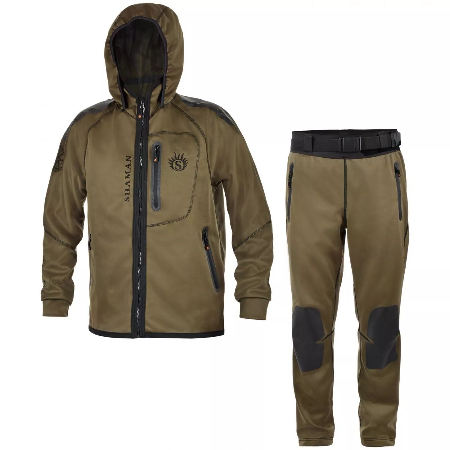 Костюм мужской "Tracker II",  softshell,  оливковый/olive (56-58/182) м