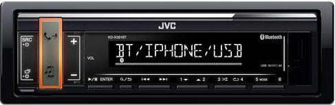 автомагнитола jvc kd-x361bt