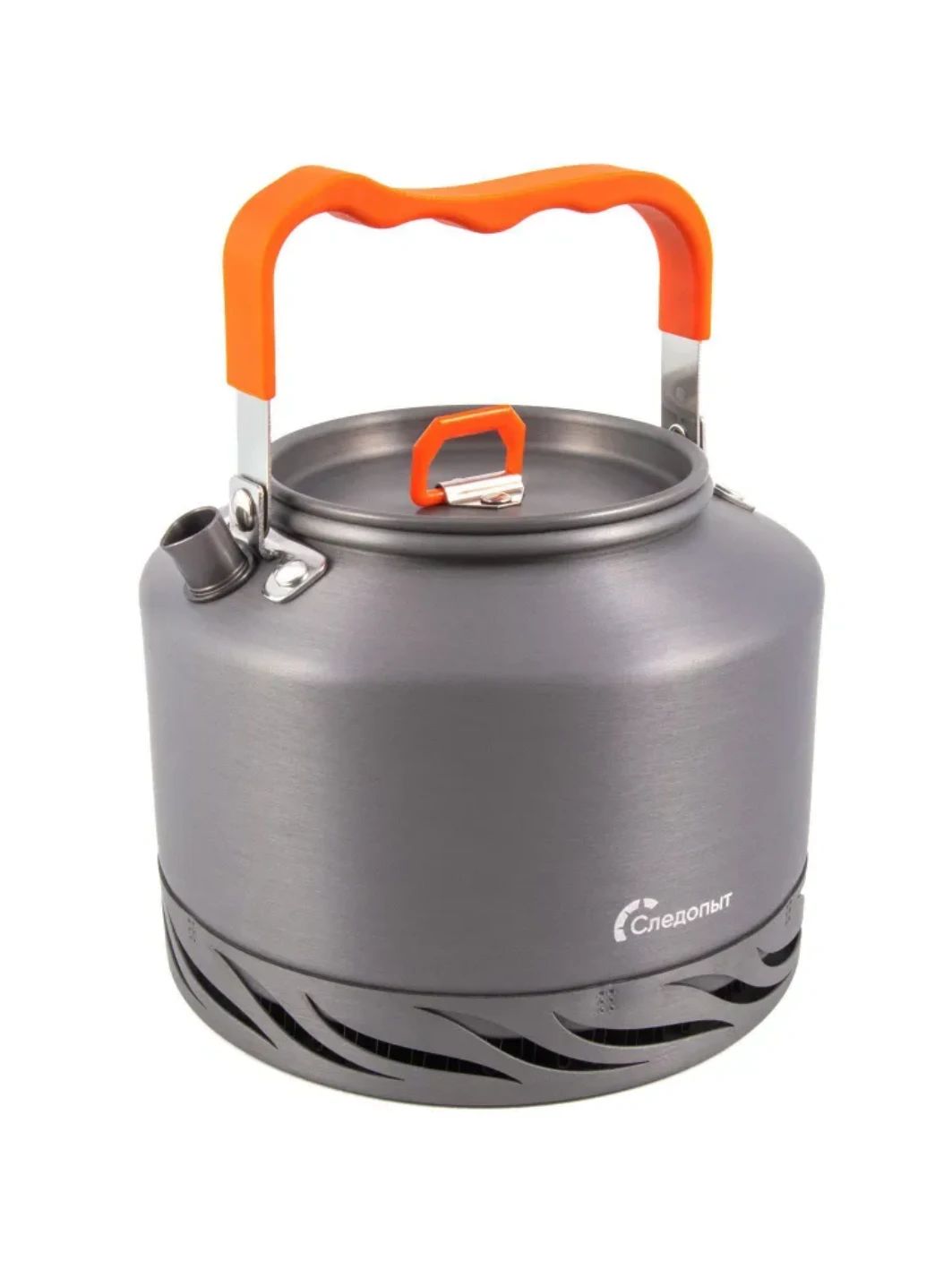 Чайник походный с радиатором СЛЕДОПЫТ - FORZA, 1,5 л, анодир. алюм.
