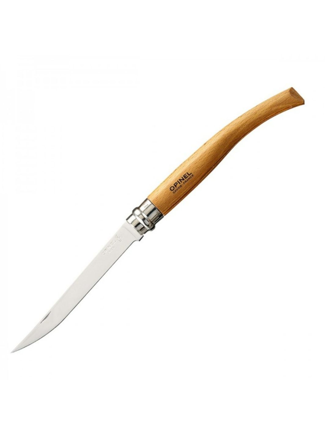 Нож филейный Opinel Effile Slim №12 VRI клинок 12см,  нерж.сталь,  падук