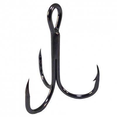 Тройник JIG IT Round bend treble hooks,  10 шт/уп. №20