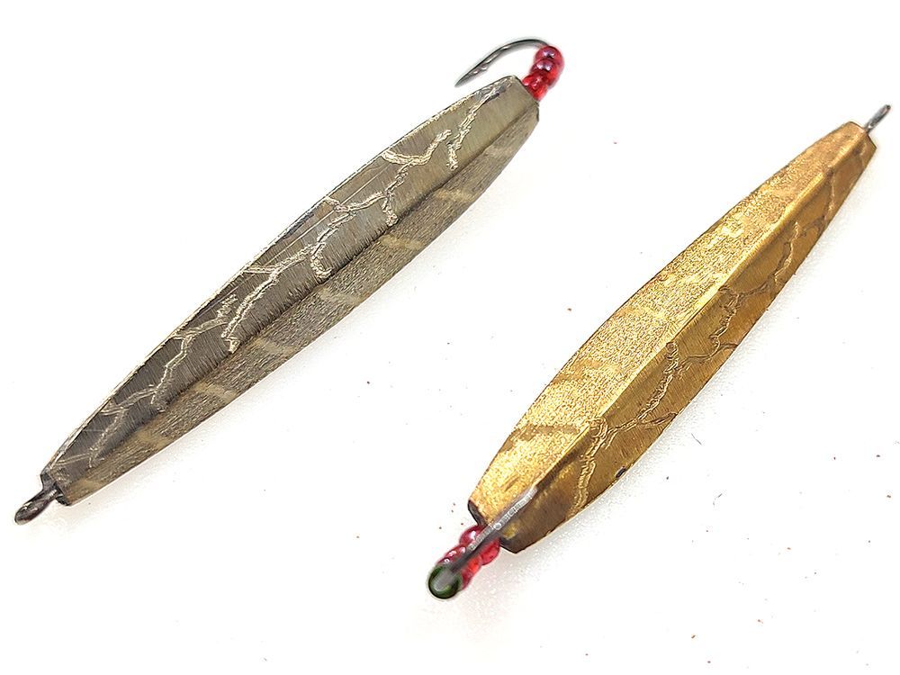 Блесна зимняя Pike (мельхиор/латунь)