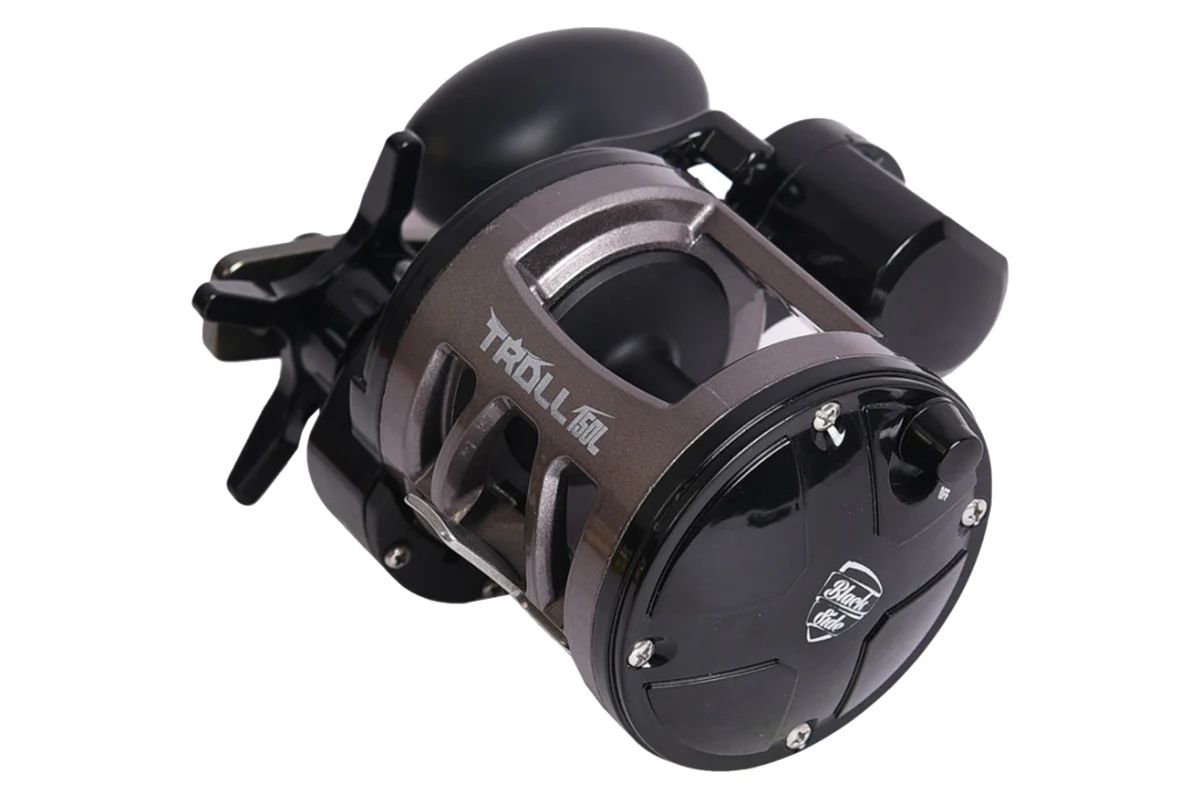 Катушка мультипликаторная Black Side TROLL 150L (лев. рука)