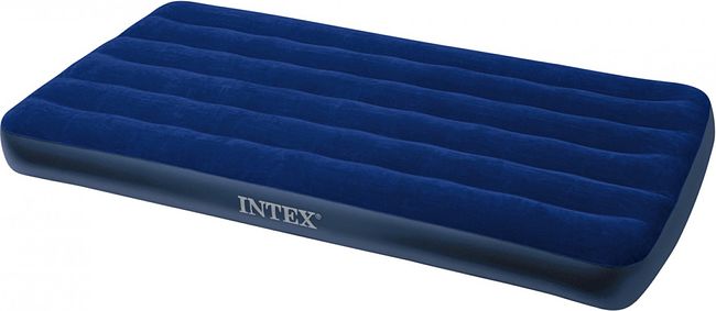 Матрас кемпинговый флок 99х191х25 см (64757) INTEX