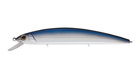 Воблер Минноу Strike Pro Montero 130SP,  130 мм,  20, 6 гр,  Загл. 1, 0м.-2, 0м.,  Нейтральный,  цвет: GCA02 Matte Blue Blackback,  (EG-190B-SP#GCA02FS)