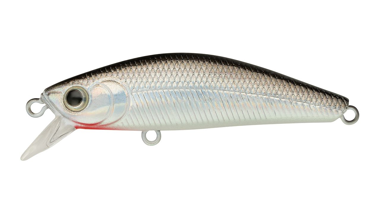 Воблер Минноу Strike Pro Skinny Mini 50S,  50 мм,  4, 5 гр,  Тонущий,  цвет: A010-EP Black Back Silver,  (EG-222A#A010-EP)