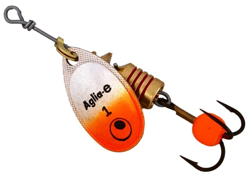 Блесна вращающаяся Mepps "Aglia E" №1 S/Orange