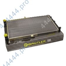 радиатор охлаждения 2110-12 алюминиевый (карбюратор) bautler btl-0010