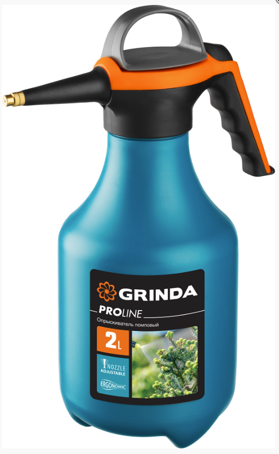Опрыскиватель садовый помповый (2.0л.) GRINDA PP-2 PROLine (425052)