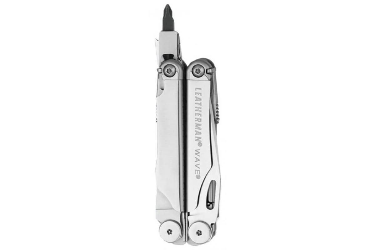Мультитул LEATHERMAN Wave Plus Stainless 18 инстр.,  7, 4/10 см,  чехол нейлон,  box