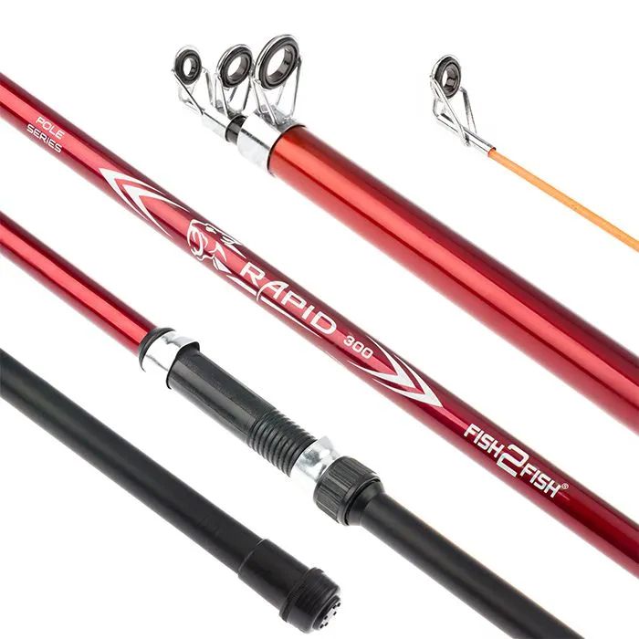 Удилище телескоп стекло д/с Fish2Fish Rapid New (10-40) 6, 0 м Blue