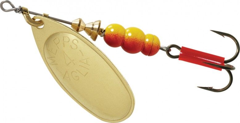 Блесна вращающаяся Mepps "Aglia 4/9гр Gold