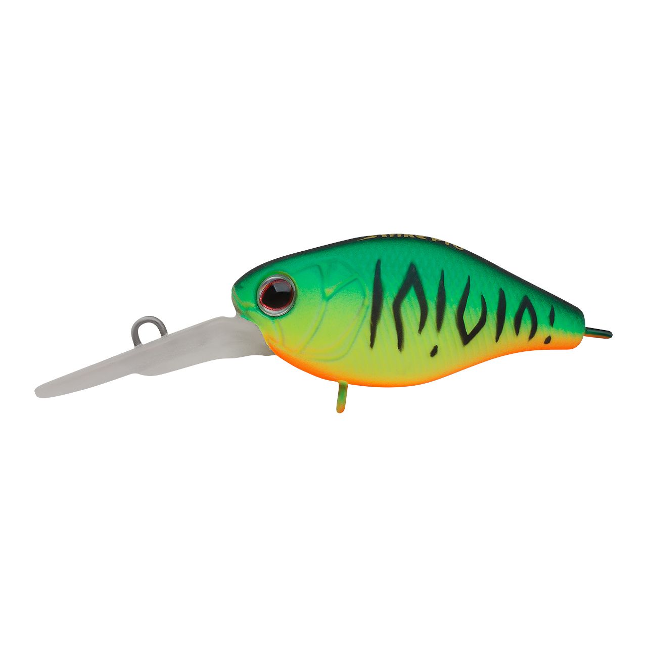 Воблер Крэнк Strike Pro Cranky-EX Deep 60,  60 мм,  17, 2 гр,  Загл. 3, 0м.-5, 0м.,  Плавающий,  цвет: GC01S Mat Tiger,  (EG-168XL#GC01S)