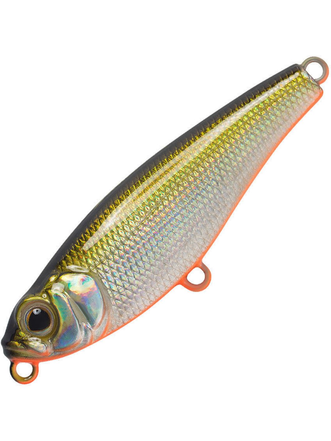 Воблер Стикбейт Strike Pro Sprat Stick 55,  55 мм,  8 гр,  Тонущий,  цвет: 612T Natural Shad Silver,  (EG-141B#612T)
