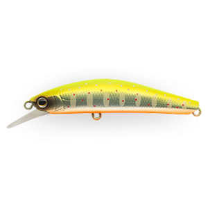 Воблер Минноу Strike Pro Hide Jerk 80 S,  80 мм,  13 гр,  Загл. 0, 4м.-1, 2м.,  Тонущий,  цвет: A190ES Mat Motley Trout,  (JS-344#A190ES)