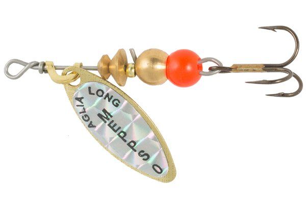 Блесна вращающаяся Mepps "Aglia Long RAINBO 1,  Gold