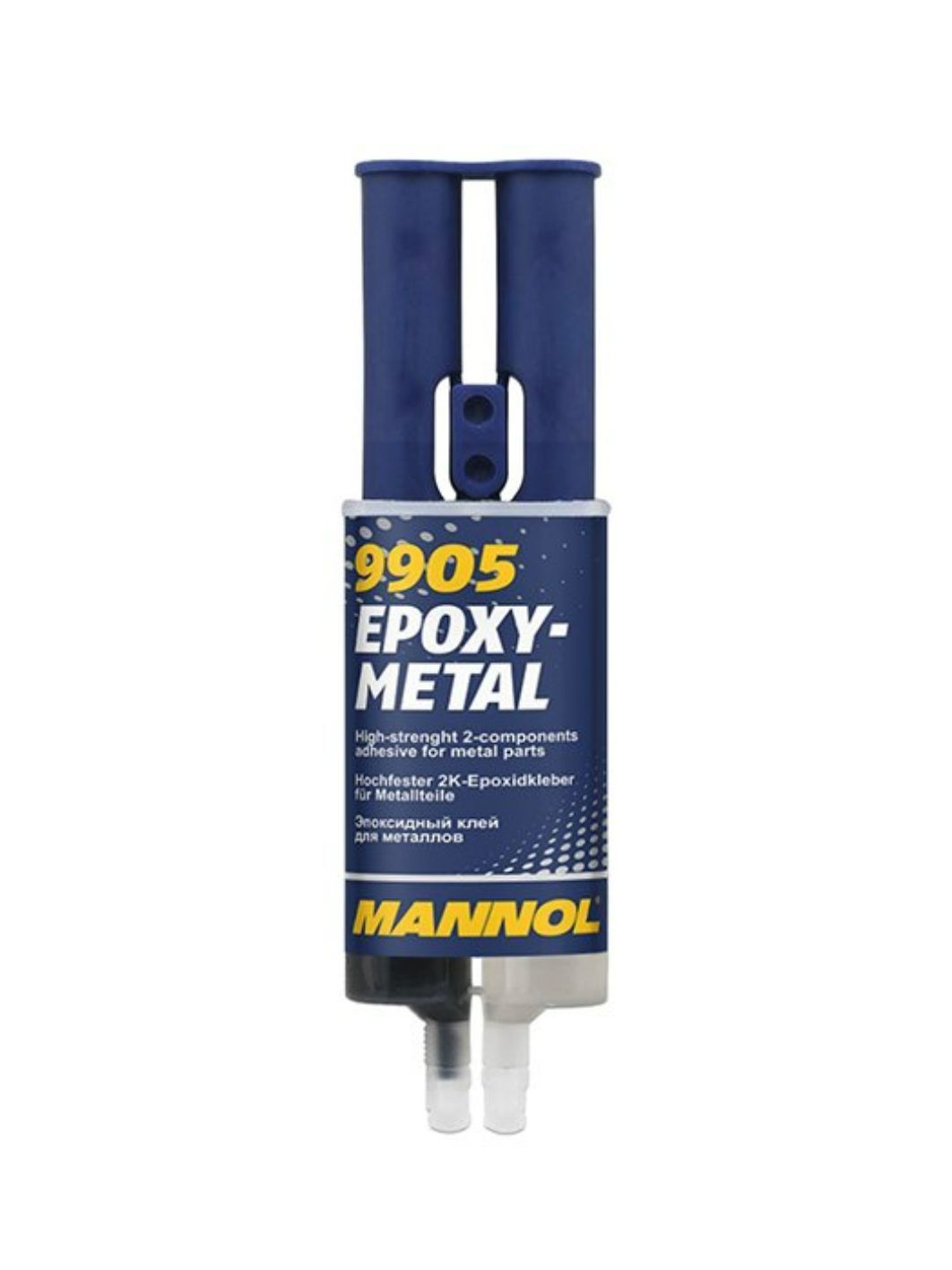 Клей эпоксиднный MANNOL Epoxy-Metal 9905 30гр для металлов