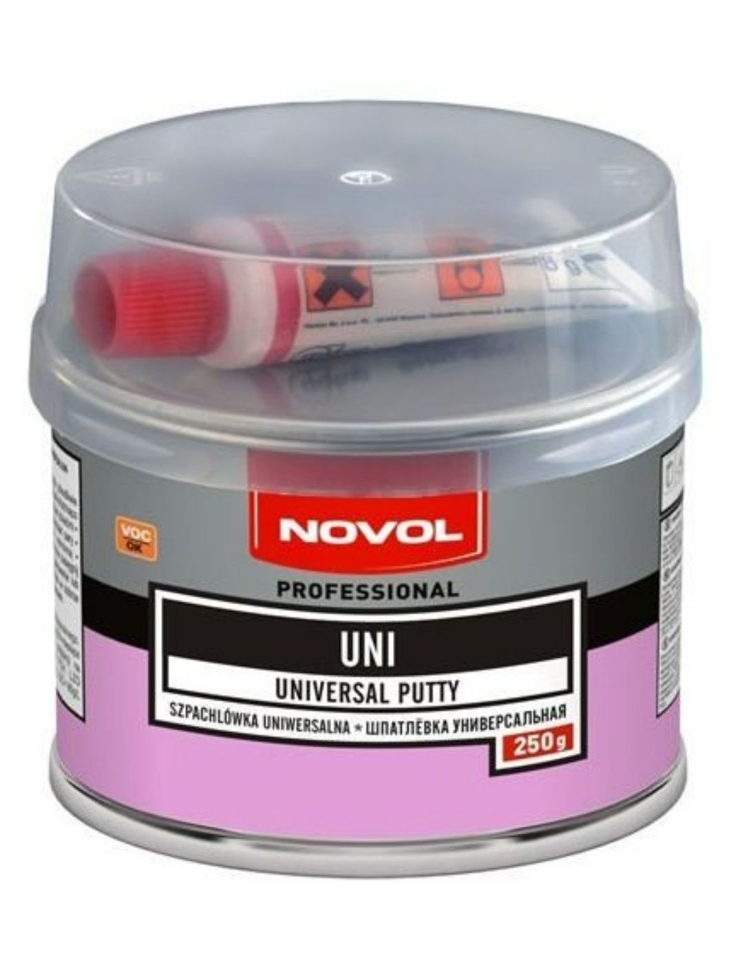 Шпатлевка NOVOL 1100 UNI универсальная 250гр