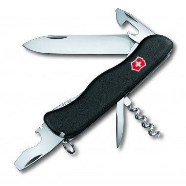 Нож Victorinox Picknicker 111мм,  11 ф.,  черный