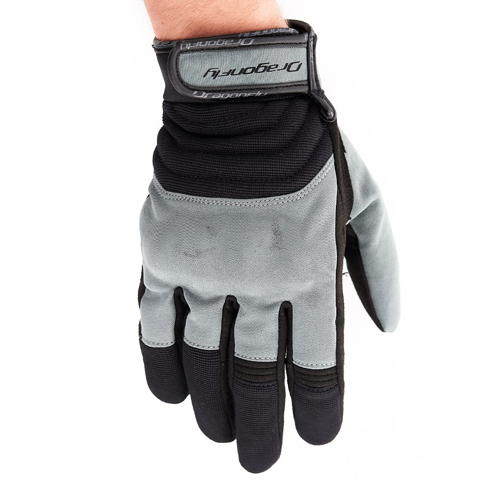 Перчатки DF QUAD Black-Dark Gray 3XL