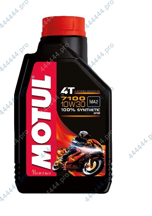 MOTUL 7100 10W30 4T 1L моторное масло синтетическое 104089 /Мотоотдел/