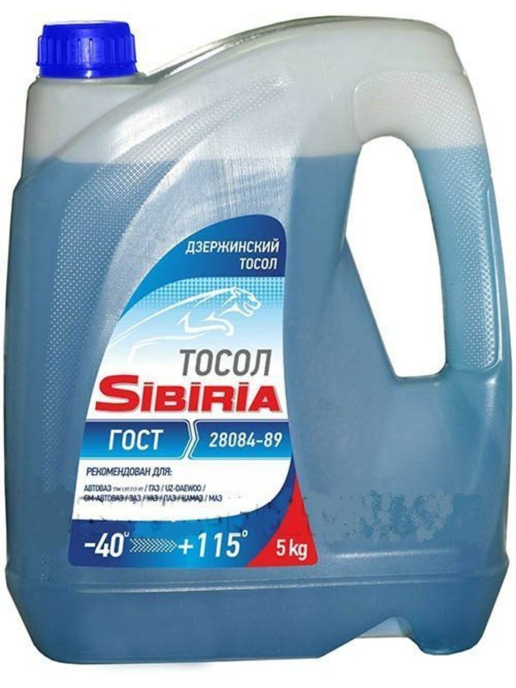 Тосол SIBIRIA А-40 5кг.