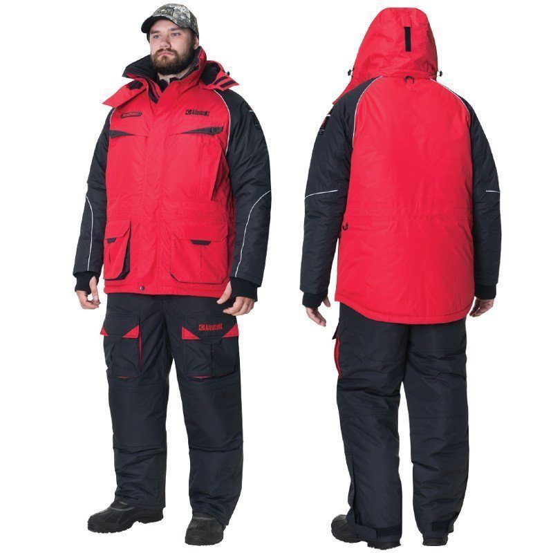 Костюм зимний Alaskan NewPolar M красный/черный  S м