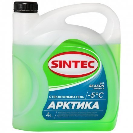 Очиститель стекла SINTEC АРКТИКА -5*С 4л.