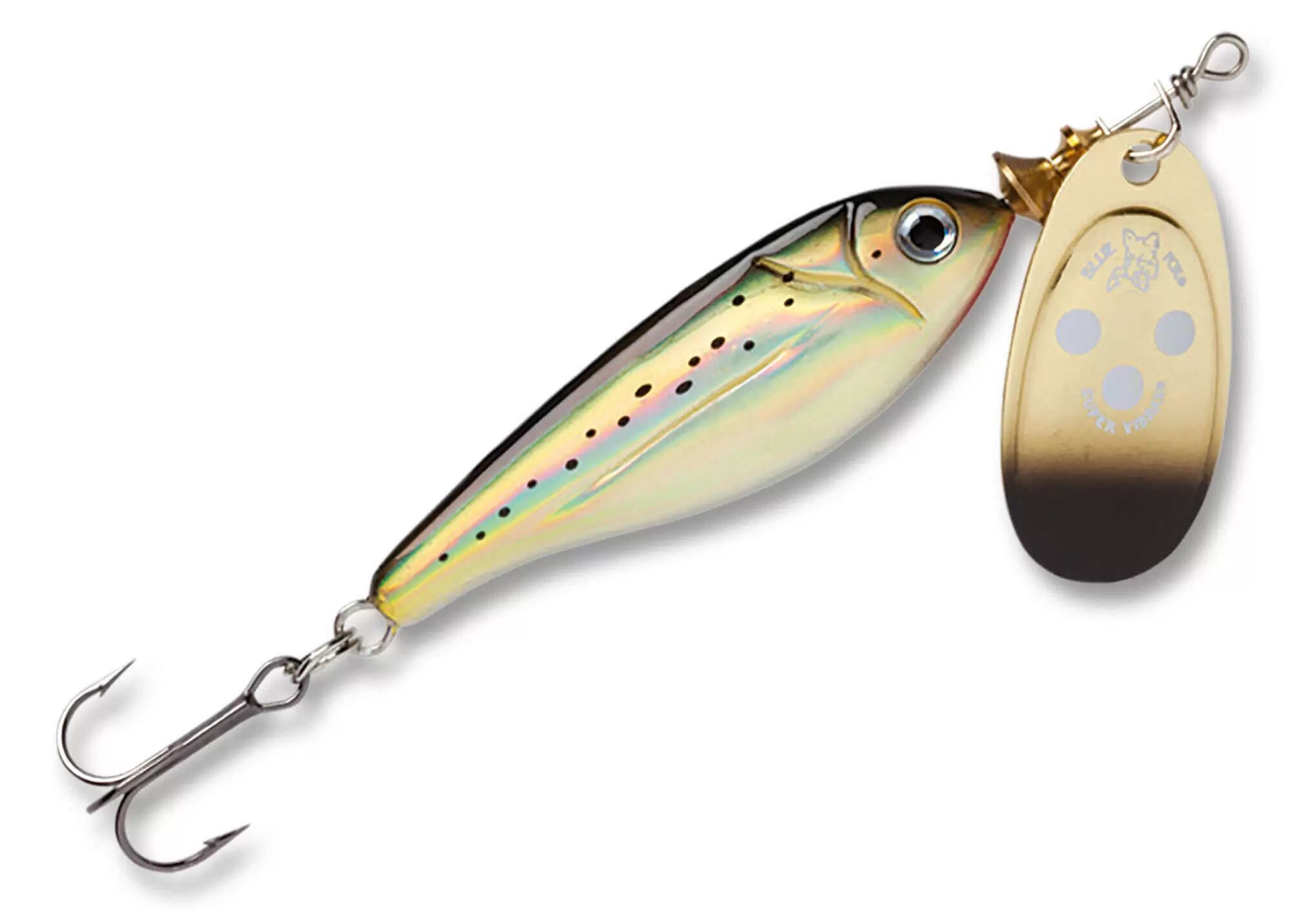 Блесна вращающаяся BLUE FOX Minnow Super Vibrax 3 /G