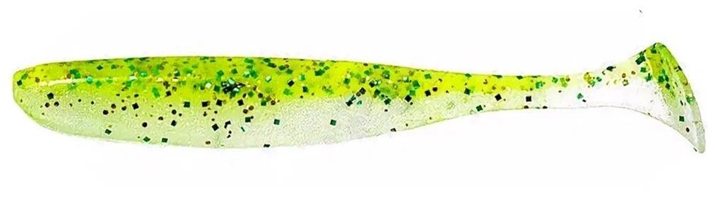 Приманка съедобная Keitech Easy Shiner 4" PAL #02 Lime Chart Shad
