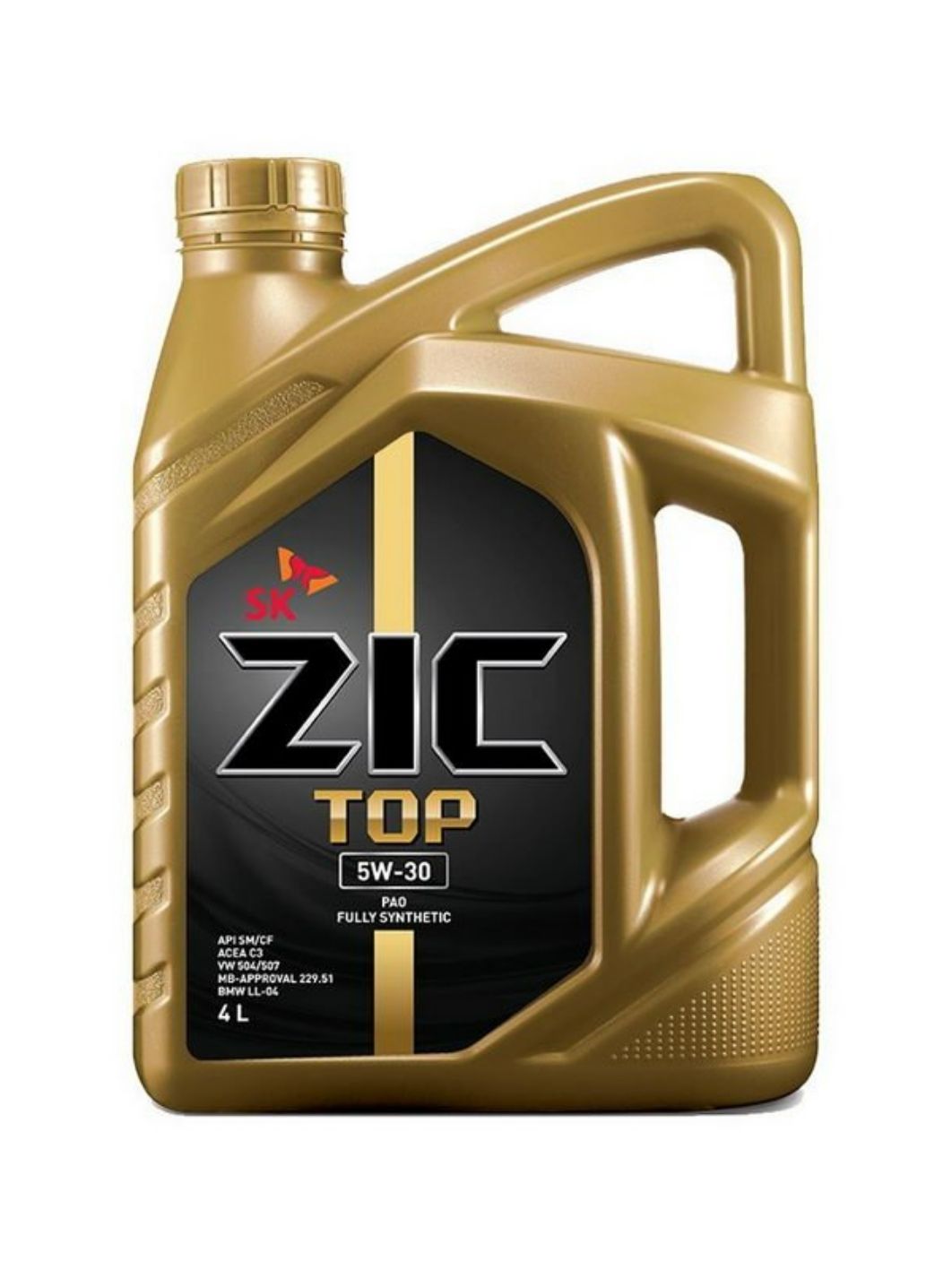 ZIC TOP LS 5W30 4л синтетическое моторное масло