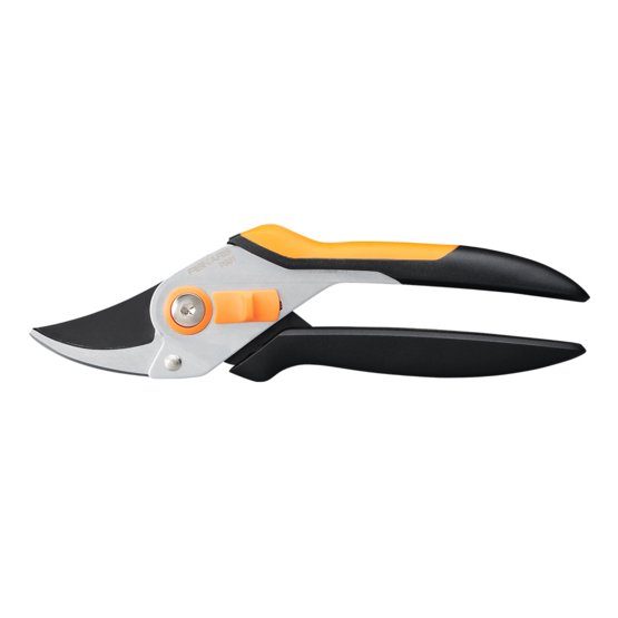 секатор садовый плоскостной fiskars p331 solid металлический (1057163)